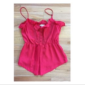 Spaghetti Strap Top with detailing